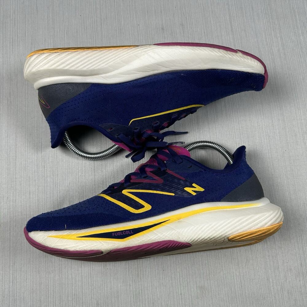 New Balance Fuelcell Rebel v3 Womens Size 8.5 Blue Running Fitness Shoes WFCXMN3